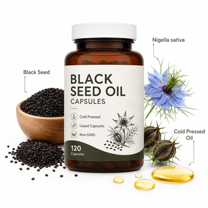 Nouvelles Capsules de Suppléments de Santé Bio pour Adultes : Mélange de Mousse de Mer, Miel, Huile d'Argan Extra Vierge Pressée à Froid et Huile de Nigelle pour la Digestion - Product Image 3