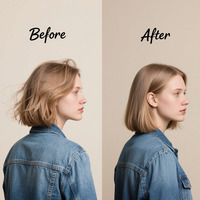 OEM, kératine de karité, amande et vitamine E, crème fortifiante sans rinçage, traitement intense des cheveux pour cheveux abîmés