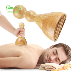 <strong>Cellulite</strong> Wooden Massage <strong>Roller</strong> for Abdomen Scalp Wood Massage Lymphatic Kit - Product Image 6