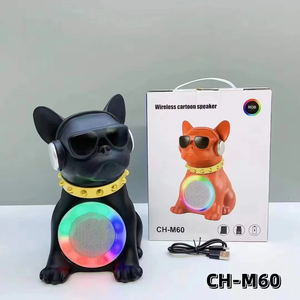 Haut-parleur <span class=keywords><strong>Pit</strong></span> <span class=keywords><strong>Bull</strong></span> Dog à <span class=keywords><strong>prix</strong></span> d'usine avec lumières LED, prise en charge USB et Micro SD pour téléphones portables et appareils, noir - Product Image 1
