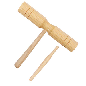 Bán buôn chuyên nghiệp cụ gõ agogo gỗ khối giai điệu với leng keng Stick - Product Image 4