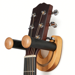 Nouveau support <span class=keywords><strong>mural</strong></span> pour <span class=keywords><strong>guitare</strong></span>, support pour archet de violon, divers supports muraux flottants en bois pour <span class=keywords><strong>guitare</strong></span> avec motifs - Product Image 4