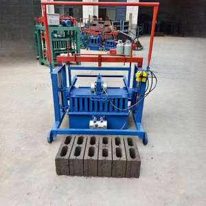 Mobile Diesel-Betonhohlblockmaschine mit Eierlegemechanismus und fester Ziegelherstellungsfunktion - Product Image 3