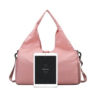 Sac de sport YCH 2024 pour femmes, grand sac de voyage avec sangle de transport pour tapis de yoga, léger et multifonctionnel