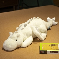 2025 Super doux taille personnalisée 4 couleurs longues jouets en peluche neige Dragon Crocodile en peluche oreiller Adorable Dragon géant animaux en peluche