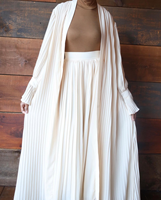 Ensemble Abaya 3 pièces froissé Kimono ouvert en mousseline de soie plissée Dubaï Turquie Caftan vêtements islamiques Abaya robes musulmanes pour femmes