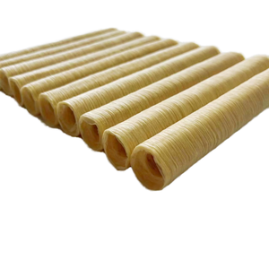 Boyau de collagène comestible <span class=keywords><strong>halal</strong></span> durable pour saucisses et bacon séchés ou frais, calibre 13-60 mm, longueur de tube 15 m, livraison rapide - Product Image 1