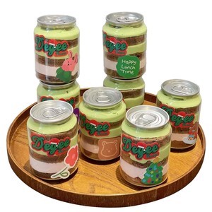 Venta al por Mayor de Latas para Pasteles Personalizables de 330 ml y 500 ml, Envases de Plástico PET para Jugos con Tapas - Product Image 5
