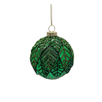 Nouveauté Ornements personnalisés multi-designs Boules de Noël en verre Décorations Fournisseur direct d'usine Boules en verre pour cadeaux de vacances