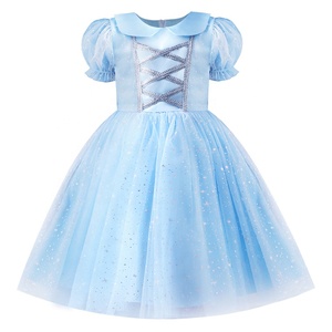 Nastro di raso colorato paillettes elegante lussuoso abito estivo <span class=keywords><strong>unicorno</strong></span> abito da principessa - Product Image 1
