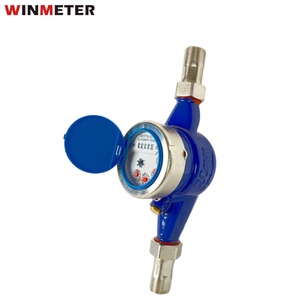 工場価格 DN20 マルチジェット乾式ダイヤル R160 鋳鉄製 IP68 外部調整式 ヘビーデューティー CEマーク付き クラスB カスタム水道メーター - Product Image 1