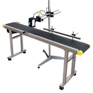좋은 품질 작은 기계 고무 시스템 휴대용 스테인레스 스틸 컨베이어 벨트 - Product Image 4