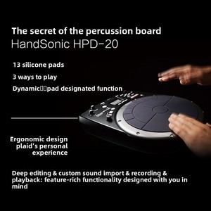โรแลนด์ HPD-20 อิเล็กทรอนิกส์แฮนด์แพน อี-ดรัม เพอร์คัชชันแพด เสียงกลองในตัว 850 เสียง 200 ชุด 3 ชุดแยกอิสระ - Product Image 4