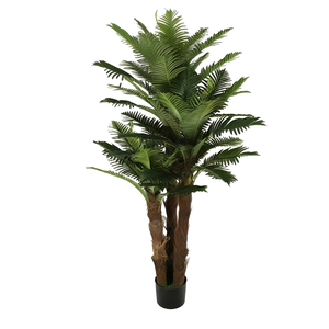 Palmier artificiel de grande taille de haute qualité 1,8 m, plante en <span class=keywords><strong>pot</strong></span> décorative, bonsaï pour décoration intérieure et extérieure - Product Image 6