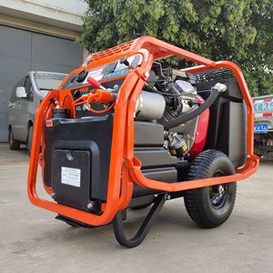 Unidad de Potencia Hidráulica Móvil de 18 Hp con Estación de Bombeo de Aguas Residuales de 4 Pulgadas para Uso en Construcción - Product Image 2