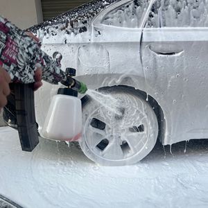 Stm Car Wash <b>Foam</b> Sprayer 1000Ml Adjustable Fan Spray Manual Operation For Vehicle Cleaning - Product Image 2