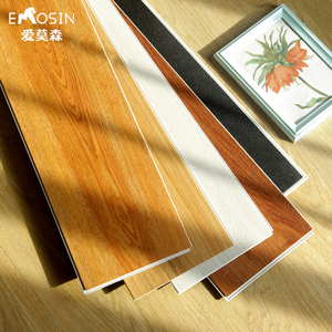 Suelo de Roble Impermeable Spc Patrón Gris Dorado-1220X180 9x120 Mm. Suelo de vinilo de lujo Spc para escalera, precios de 1,80 metros - Product Image 2