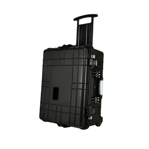 Heavy Duty Hard Plastic Case Rolling Trolley Toolcase With Wheels Pelican 1560 Luggage Storage Box With Foam