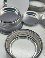 Composants en acier inoxydable de qualité alimentaire 24 mm, 32 mm, 42 mm, 57 mm, avec goulot à vis et bouchons pour boîtes/bouteilles en étain de type F