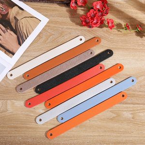 Poignées de sac en cuir PU, couleur unie, durables, pour boîtes cadeaux et sacs, style 1 2 3 4 - Product Image 2