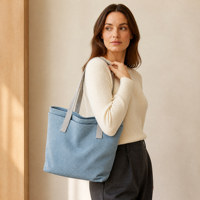 Sac fourre-tout pliable en toile personnalisé avec double ouverture et lettres texturées, sac à bandoulière OEM ODM pour marques de vente au détail et boutiques