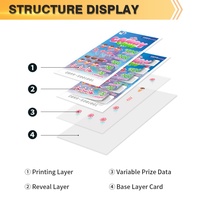 Boletos de Lotería de Alta Calidad con Sistema de Apertura Rápida, Personalización al por Mayor, Tecnología de Encriptación de Datos, Listos para Exportación
