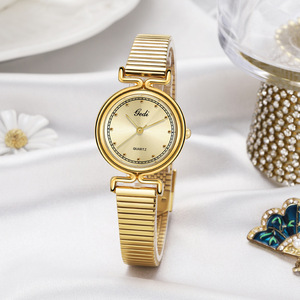 New <b>large</b> dial steel strap watch for women Korean version fashionable diamond studded waterproof quartz watch - Product Image 2