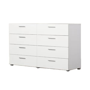 Thiết kế thời trang USA thị trường chất lượng cao bán buôn Trắng tủ quần áo 6 ngăn kéo tủ quần áo phòng ngủ Bộ tủ - Product Image 2