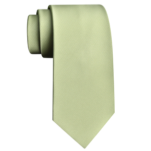 Cadeau <span class=keywords><strong>Cravate</strong></span> en soie pour hommes 2024 Newest Design Dark Sage Green Plaid Fashion Brand Wedding Party Necktie - Product Image 2
