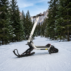 Scooter électrique G63 SnowTrack 1500W, cadre en acier, 36V, disponible en versions 150cc, 200cc et 125cc. - Product Image 3