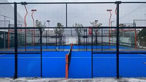 <span class=keywords><strong>Cancha</strong></span> de Pádel Panorámica Personalizada de 12 mm con Césped Artificial Premium y Cristal para Accesorios de Pádel - Product Image 4