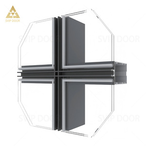 Système moderne personnalisé de haute qualité à <span class=keywords><strong>prix</strong></span> abordable, porte coulissante en aluminium à triple rail à rupture de pont thermique et <span class=keywords><strong>double</strong></span> <span class=keywords><strong>vitrage</strong></span> en acier inoxydable - Product Image 6