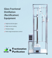 Agitateur de laboratoire, Cuve de réaction discontinuë, Moteur, Colonne de distillation à reflux, Condenseur, Capacité 50L, Certifié ISO CE ATEX