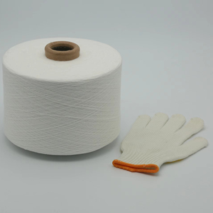 Hilo de Guantes Blanco OE de Vietnam TC, Buen Precio, Alta Calidad, Nuevo, 35% Algodón Reciclado, Ne 3/1-Ne 12s/1, Fácil de Usar - Product Image 1