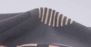 Manchon de genou élastique en spandex tricoté 3D personnalisé pour le volleyball et le basketball, avec cuivre, en promotion - Product Image 5