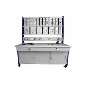 Banc de travail didactique pour la formation en protection électrique, équipement de formation pour les écoles, les laboratoires et les formations professionnelles - Product Image 1