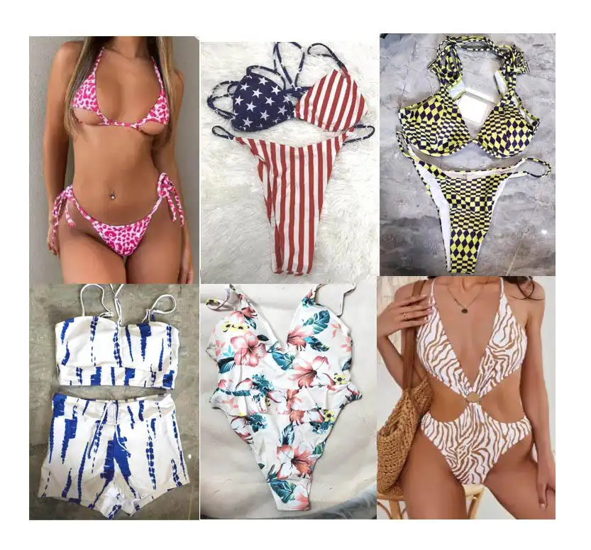 Premium vente en gros de robe crop tops bundle vêtements en vrac nouvelle balle de maillot de bain femmes produits sexy en vrac en gros