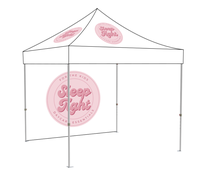 Maxcanopy 10x10 ft Tente Pliante Marquee 3x3 Carpas Toldo Plegable De Aluminio Trade Show Carnival Canopy Pink Tent pour événements