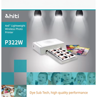 Impresora Térmica Portátil Instantánea Mini Inalámbrica para Teléfono Móvil y Ordenador, Impresora de Fotos Hiti P322w para Fiestas en Casa