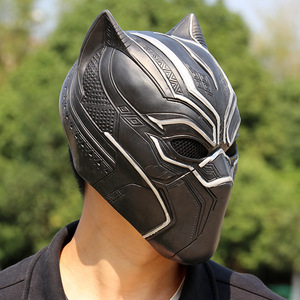 Máscara de Pantera Negra, Talla Única, Accesorio de Disfraz, Casco de Película, Accesorio de Cosplay - Product Image 4