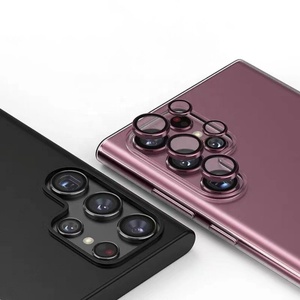 <span class=keywords><strong>3D</strong></span> đầy đủ keo chống vỡ EAGLE mắt CD Kết cấu máy ảnh ống kính Kính phim Tempered Glass bảo vệ màn hình cho Samsung S24 S23 siêu - Product Image 5