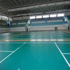 竞技羽毛球运动合成pvc塑料地板制造商马来西亚