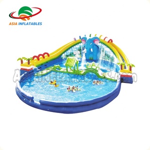 Fábrica inflable tierra agua <span class=keywords><strong>parque</strong></span> de agua inflable <span class=keywords><strong>parque</strong></span> con piscina de agua de juegos para <span class=keywords><strong>la</strong></span> venta - Product Image 1