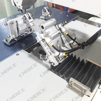 Machine à coudre industrielle automatique à point noué GC-2210R-J, construction en métal robuste pour la couture de ceintures de pantalons et de plusieurs types de vêtements