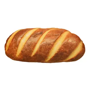 Simulation créative 3D oreiller de pain collation beurre <span class=keywords><strong>jambon</strong></span> pain sésame peluche poupée arc-en-ciel - Product Image 1