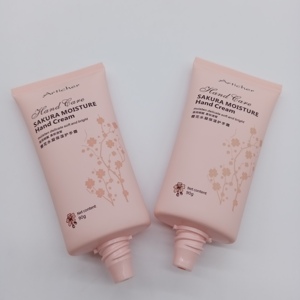 Tube de lotion en plastique Super plat, emballage de crème à main à presser en plastique avec couvercle à vis <span class=keywords><strong>100ml</strong></span> - Product Image 5