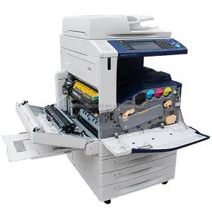 Kullanılmış renkli fotokopi makineleri makinesi yeniden üretilmiş fotokopi makineleri A3 ofis Imprimante lazer yazıcı için Xerox Workcentre