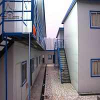 Maisons préfabriquées modernes de petite et moyenne taille, structure en acier moderne, camp de travail avec toilettes pour bureau