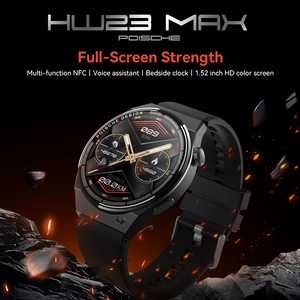 Montre connectée 1,48 pouces grand écran <span class=keywords><strong>Wearfit</strong></span> <span class=keywords><strong>Pro</strong></span> App Assistant vocal Chargeur sans fil Montre connectée pour hommes Montres connectées - Product Image 2