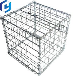 Boîte soudée galvanisée plongée à chaud de gabion de structure <span class=keywords><strong>rigide</strong></span> et stable avec le fil de fer galvanisé 4mm pour la construction de mur de soutènement - Product Image 3